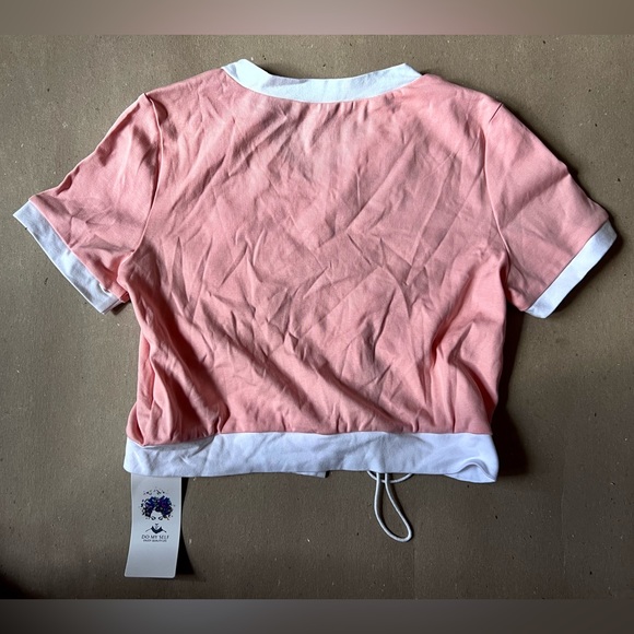 Do My Self enjoy quality life Crop Top - Picture 2 of 3